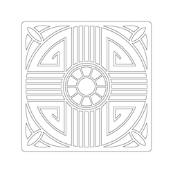 꽃문,사각문,가는선문,기하문(3621)
