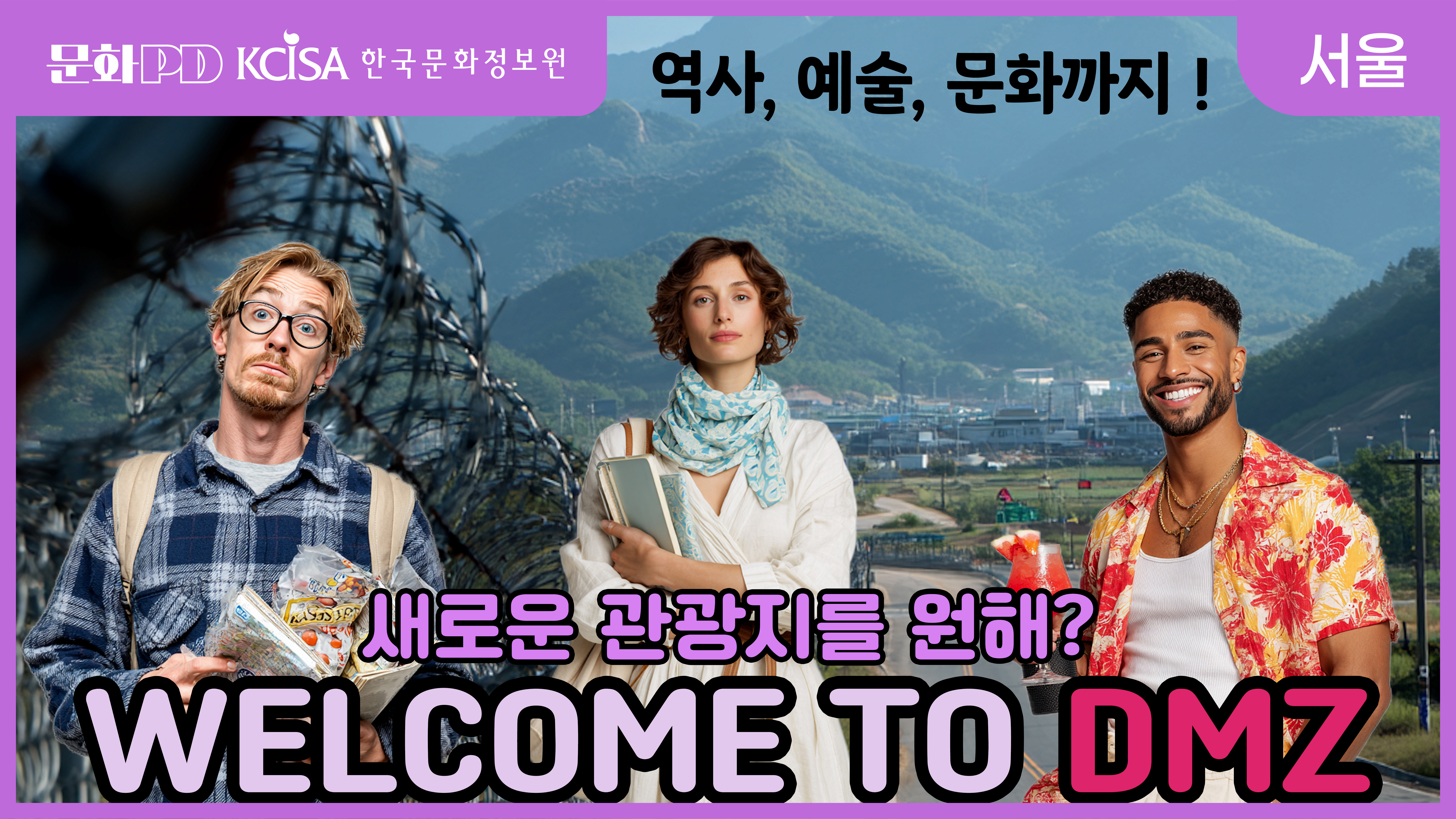 (문화PD) 세계 유일무이 분단 국가, 한국만의 관광지를 원해?