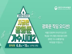 대한민국역사박물관- 지금은 광화문 가수시대2 본문 내용 참조