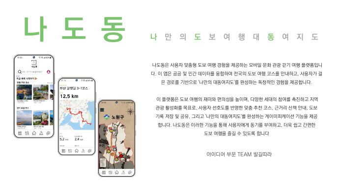나도동(나만의 도보 여행 대동여지도)