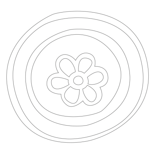 꽃문,동그라미문(27937)