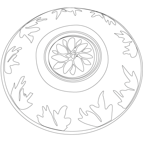모란문,잎사귀문,동그라미문(27933)