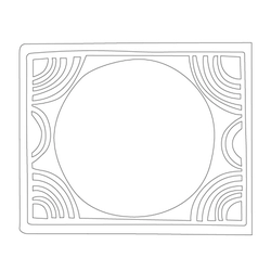 동그라미문,물결문,사각형문(31091)