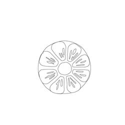 목각화문떡살(18581)