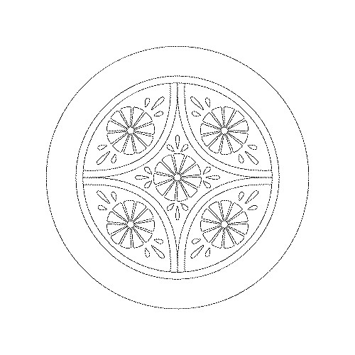 청자상감국화문분합(113470)