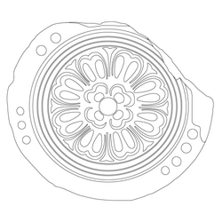 연화문수막새(24297)