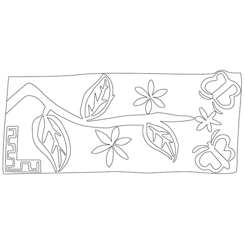 나비문,꽃문(11799)
