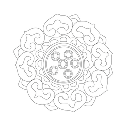 연꽃문, 구슬이음문(28976)