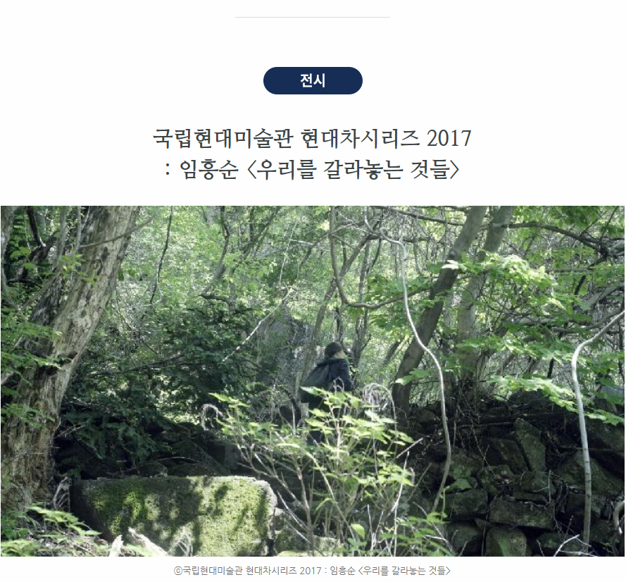 ⓒ국립현대미술관 현대차시리즈 2017 : 임흥순 <우리를 갈라놓는 것들>